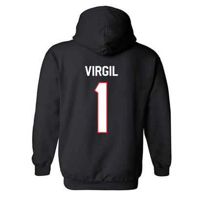 Texas Tech - NCAA Football : reggie Virgil - Classic Shersey Hooded Sweatshirt-1