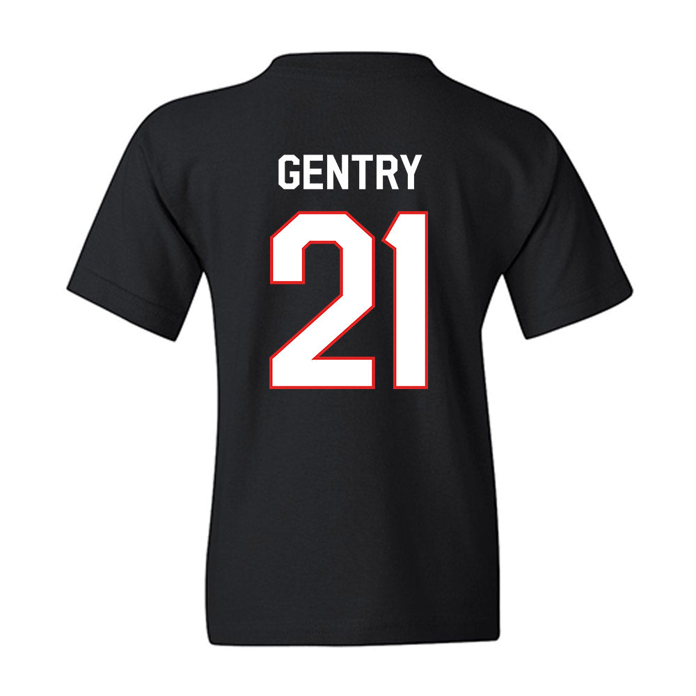 Texas Tech - NCAA Football : Tristian Gentry - Classic Shersey Youth T-Shirt-1