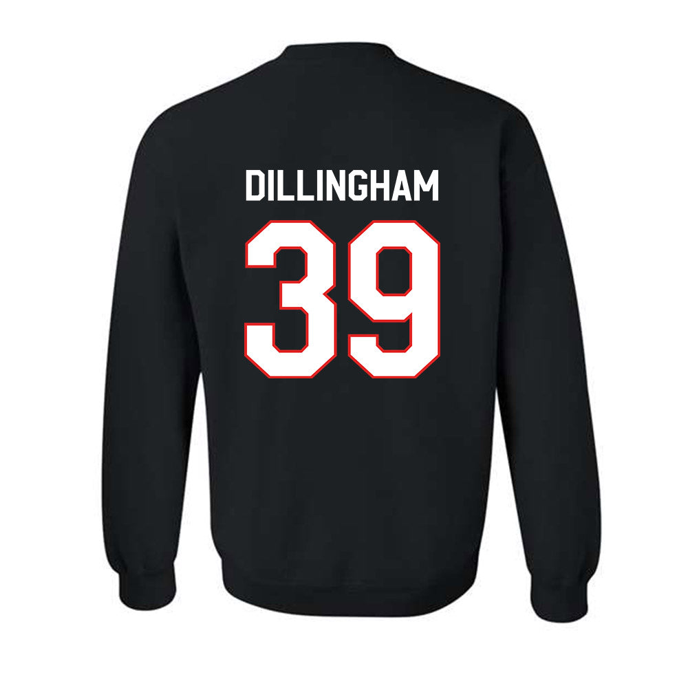 Texas Tech - NCAA Football : Luke Dillingham - Classic Shersey Crewneck Sweatshirt-1