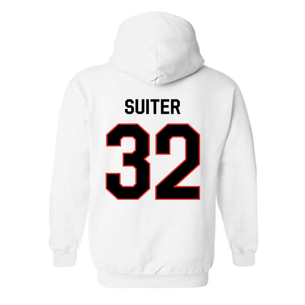 Texas Tech - NCAA Baseball : Bryce Suiter - Classic Shersey Hooded Sweatshirt-1