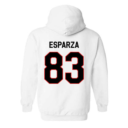 Texas Tech - NCAA Football : Jack Esparza - Classic Shersey Hooded Sweatshirt-1