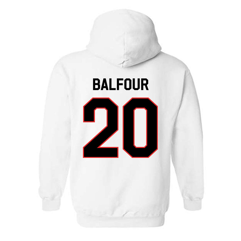 Texas Tech - NCAA Football : Dontae Balfour - Classic Shersey Hooded Sweatshirt-1