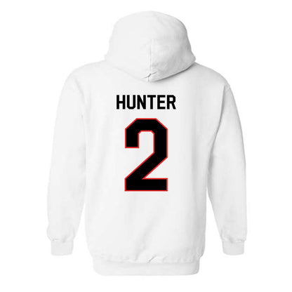 Texas Tech - NCAA Football : Lee Hunter - Classic Shersey Hooded Sweatshirt-1
