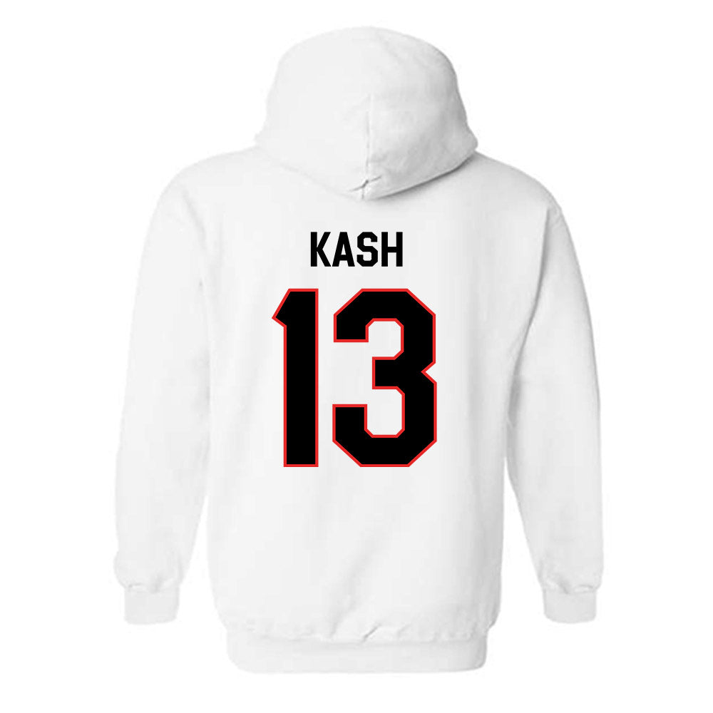 Texas Tech - NCAA Baseball : Gavin Kash - Classic Shersey Hooded Sweatshirt-1