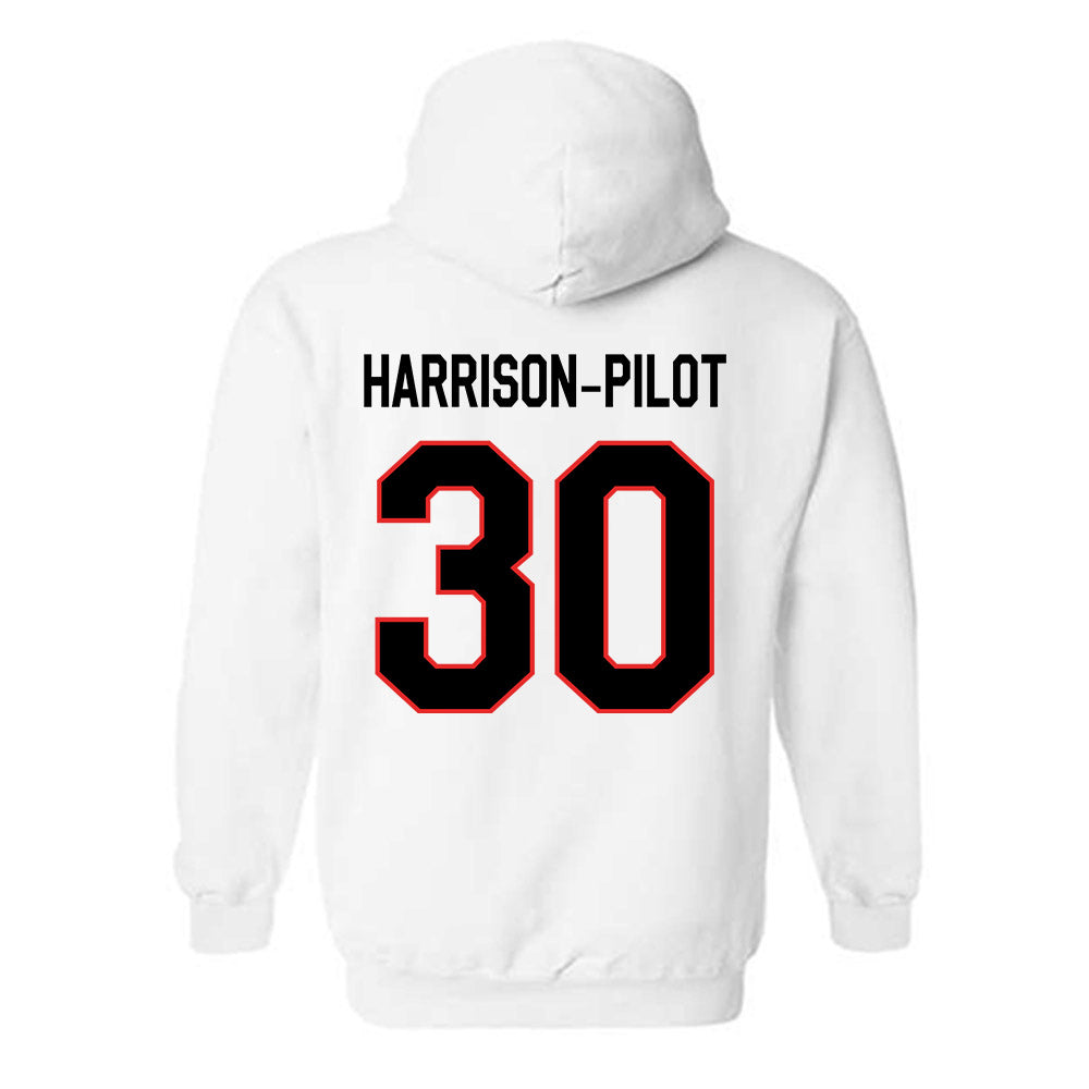 Texas Tech - NCAA Football : Mikal Harrison-Pilot - Classic Shersey Hooded Sweatshirt-1