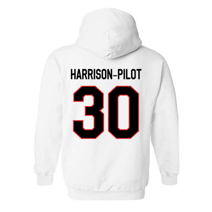 Texas Tech - NCAA Football : Mikal Harrison-Pilot - Classic Shersey Hooded Sweatshirt-1