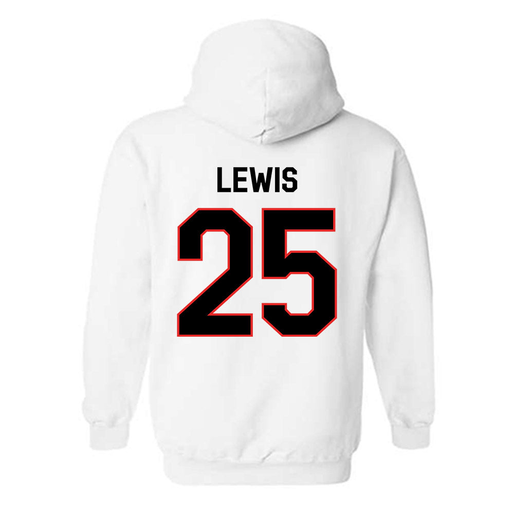 Texas Tech - NCAA Football : Chapman Lewis - Classic Shersey Hooded Sweatshirt-1