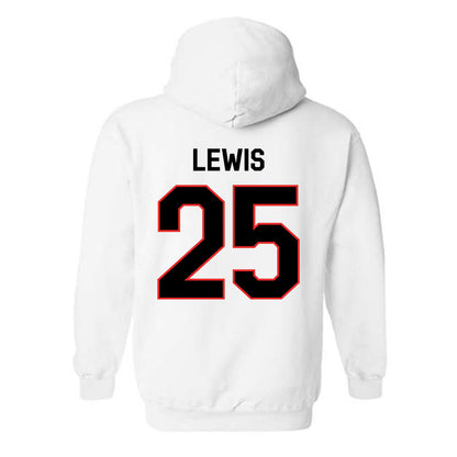 Texas Tech - NCAA Football : Chapman Lewis - Classic Shersey Hooded Sweatshirt-1