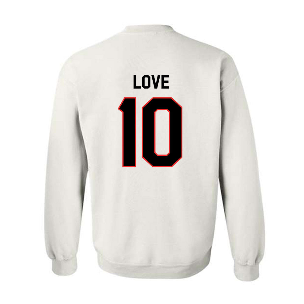 Texas Tech - NCAA Women's Basketball : Sidney Love - Classic Shersey Crewneck Sweatshirt-1