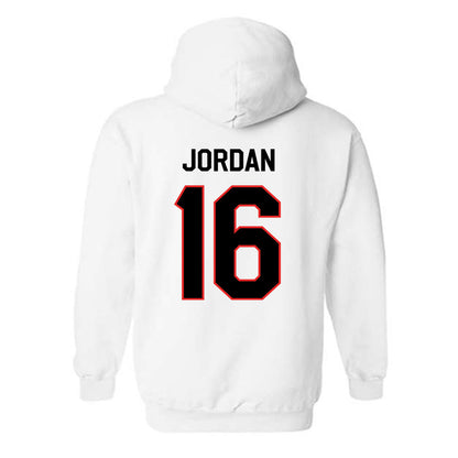 Texas Tech - NCAA Baseball : Will Jordan - Classic Shersey Hooded Sweatshirt-1