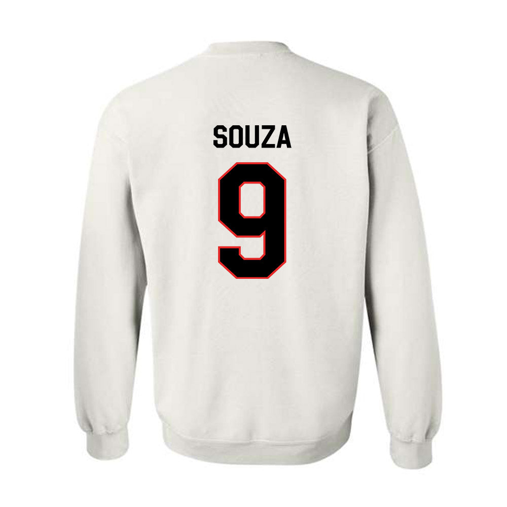 Texas Tech - NCAA Baseball : Jace Souza - Classic Shersey Crewneck Sweatshirt-1