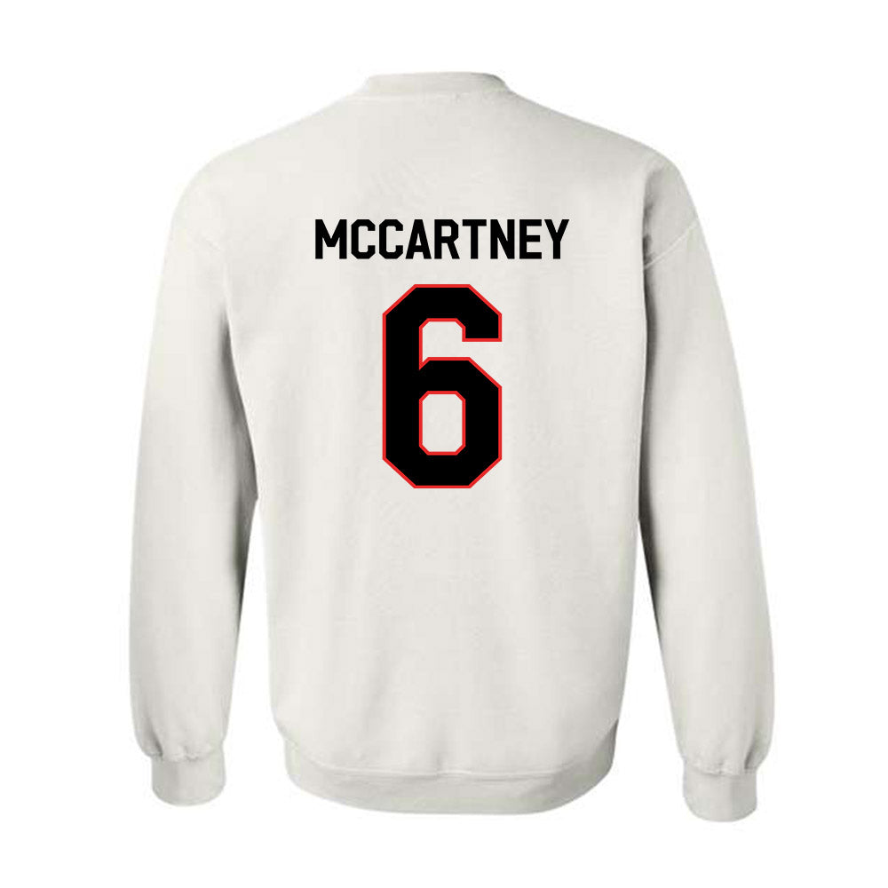 Texas Tech - NCAA Women's Soccer : Emilie McCartney - Classic Shersey Crewneck Sweatshirt-1