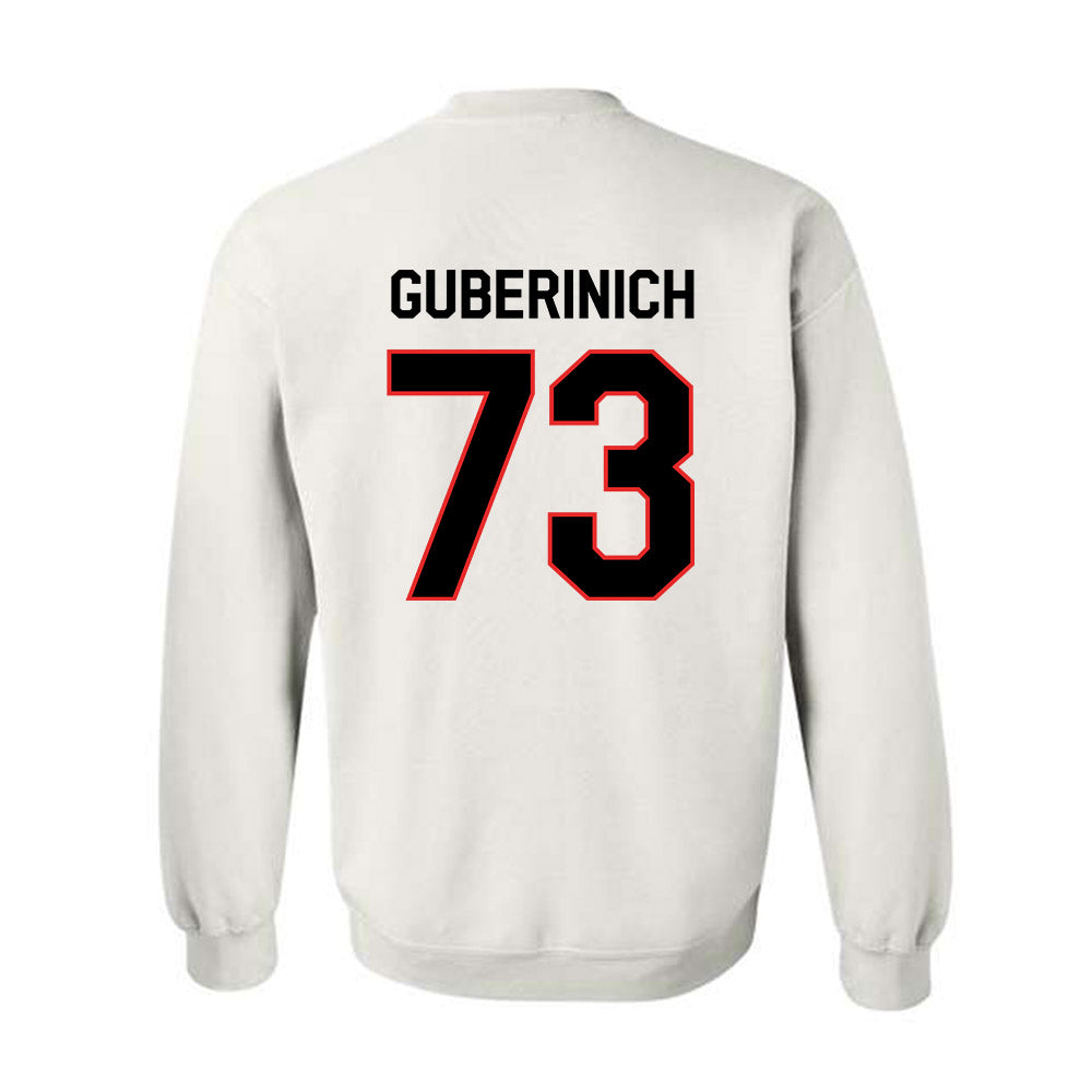 Texas Tech - NCAA Football : Danilo Guberinich - Classic Shersey Crewneck Sweatshirt-1