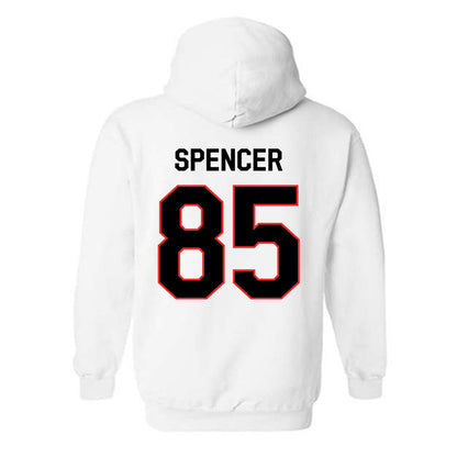 Texas Tech - NCAA Football : Dylan Spencer - Classic Shersey Hooded Sweatshirt-1