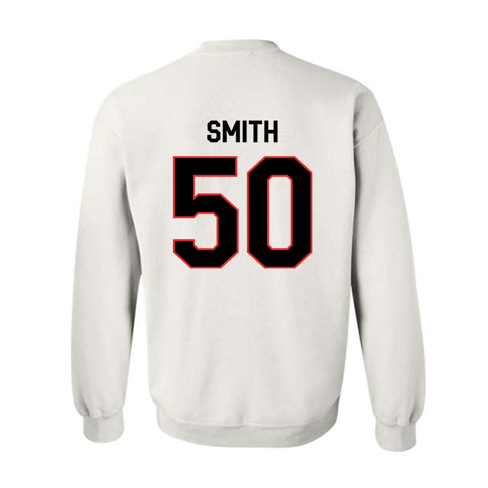 Texas Tech - NCAA Football : Edward Smith - Classic Shersey Crewneck Sweatshirt-1