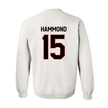 Texas Tech - NCAA Football : William Hammond - Classic Shersey Crewneck Sweatshirt-1