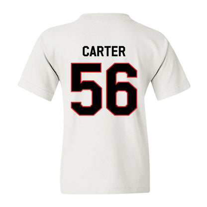 Texas Tech - NCAA Football : Davion Carter - Classic Shersey Youth T-Shirt-1