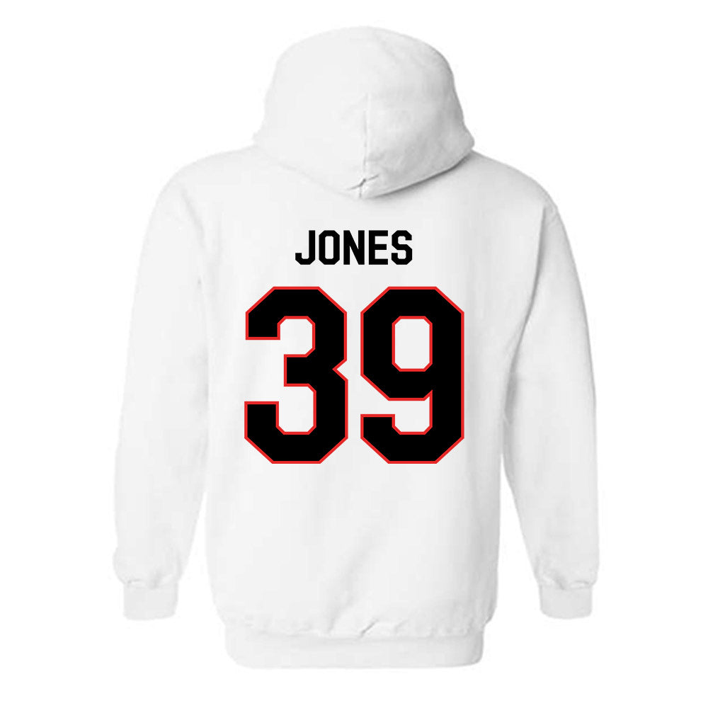 Texas Tech - NCAA Baseball : Ryan Jones - Classic Shersey Hooded Sweatshirt-1