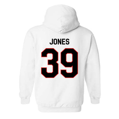 Texas Tech - NCAA Baseball : Ryan Jones - Classic Shersey Hooded Sweatshirt-1
