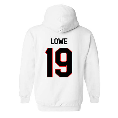 Texas Tech - NCAA Baseball : Jonny Lowe - Classic Shersey Hooded Sweatshirt-1