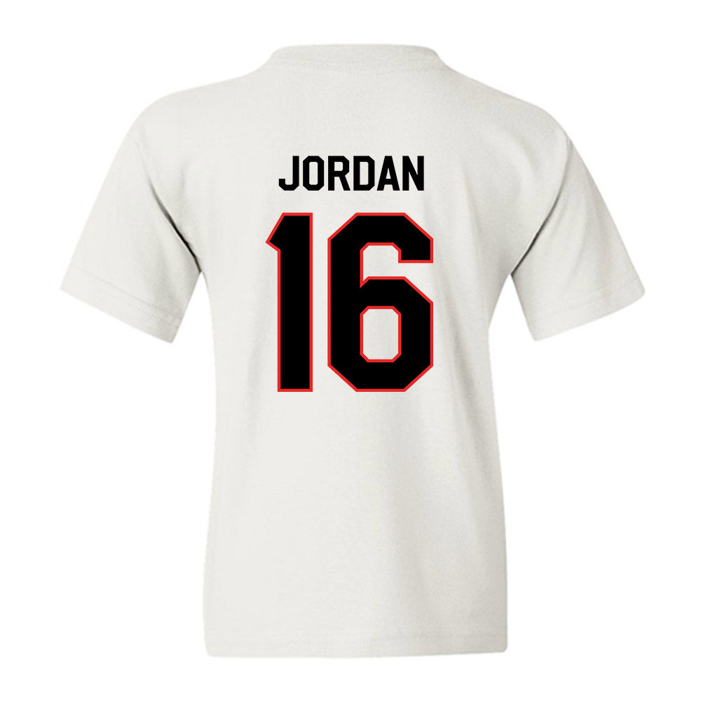 Texas Tech - NCAA Baseball : Will Jordan - Classic Shersey Youth T-Shirt-1