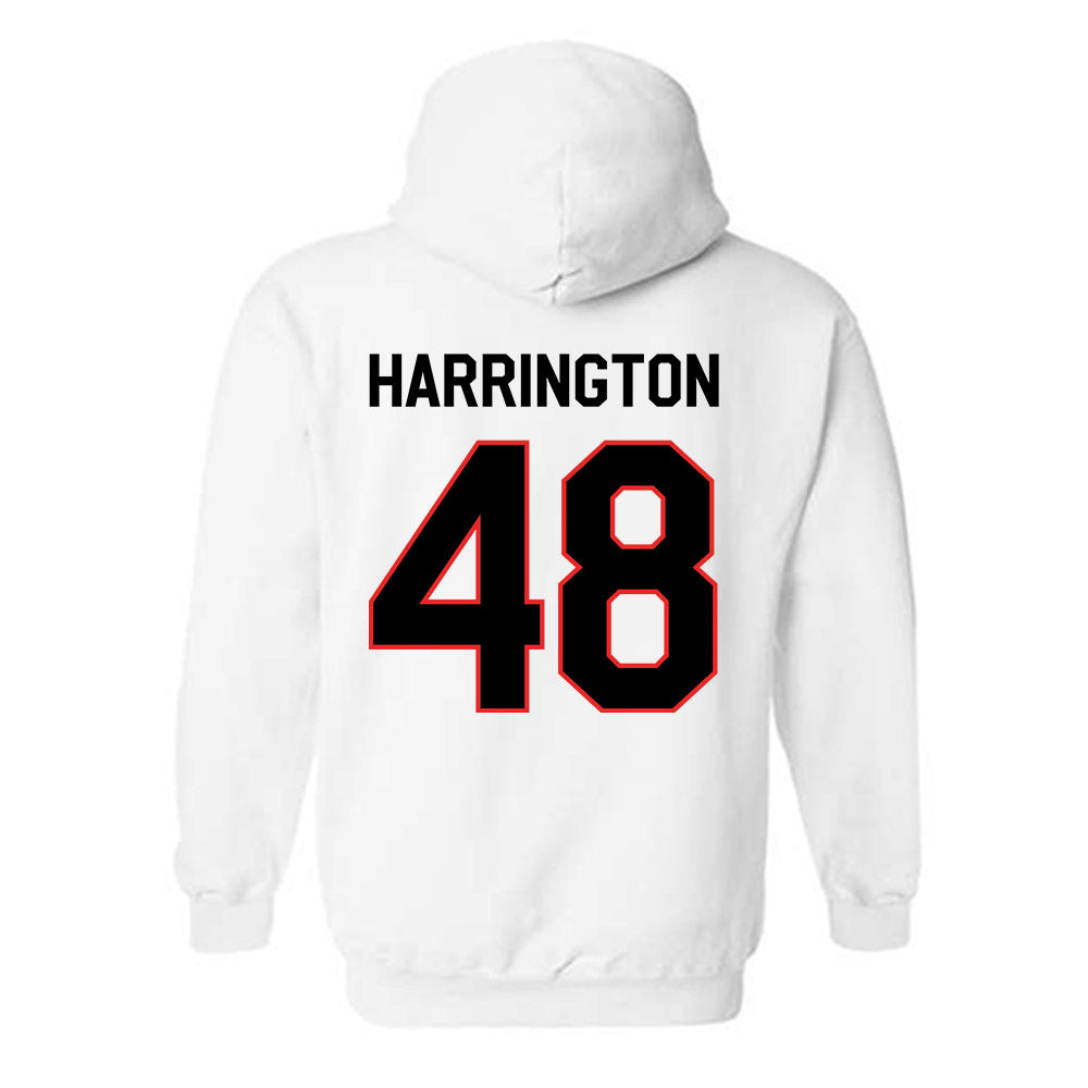 Texas Tech - NCAA Football : Stone Harrington - Classic Shersey Hooded Sweatshirt-1