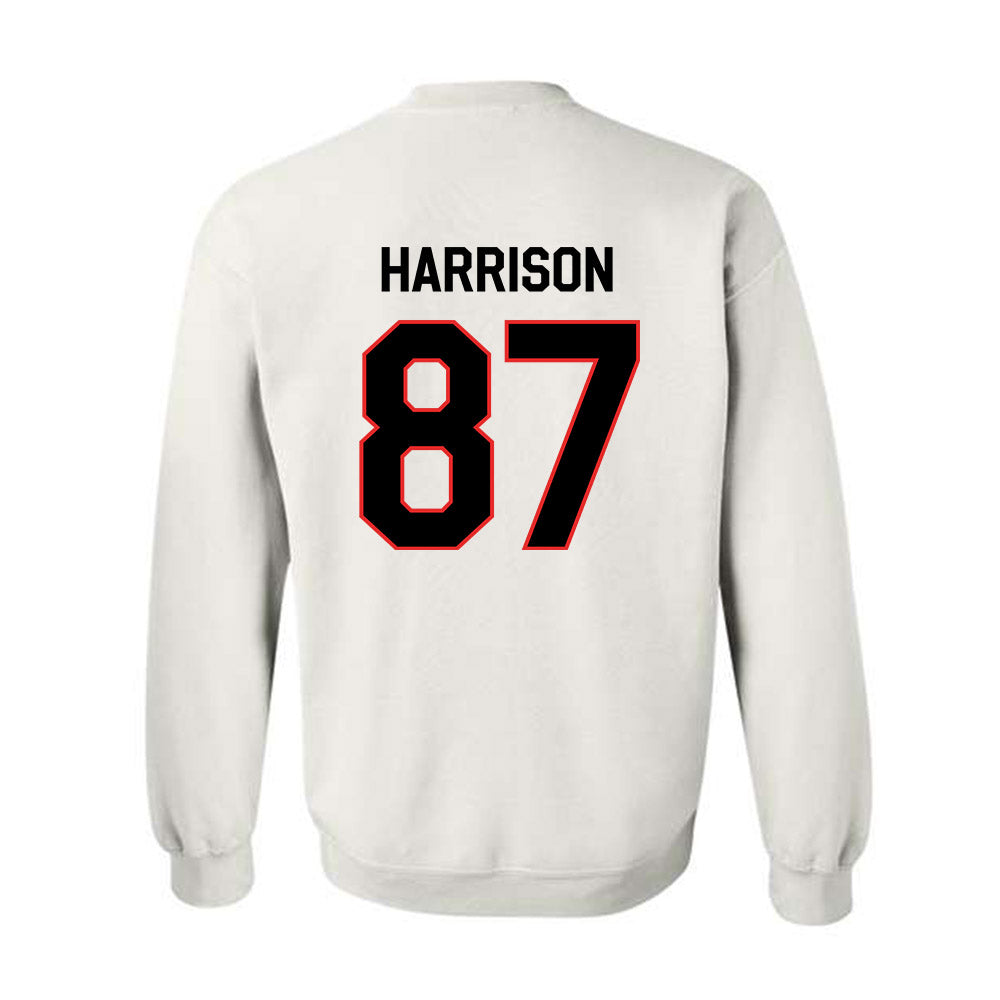 Texas Tech - NCAA Football : Preztynn Harrison - Classic Shersey Crewneck Sweatshirt-1