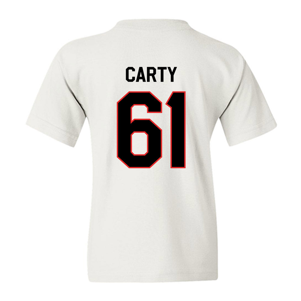 Texas Tech - NCAA Football : Connor Carty - Classic Shersey Youth T-Shirt-1