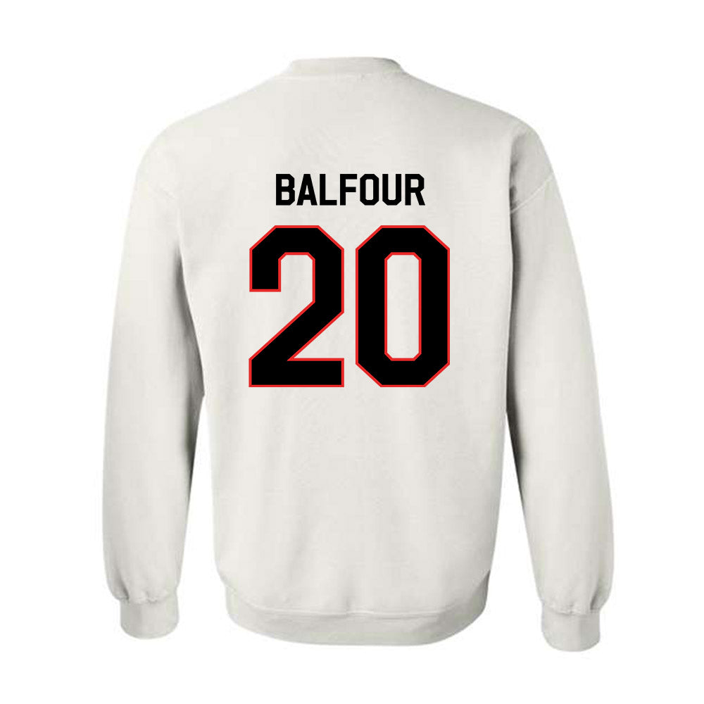 Texas Tech - NCAA Football : Dontae Balfour - Classic Shersey Crewneck Sweatshirt-1