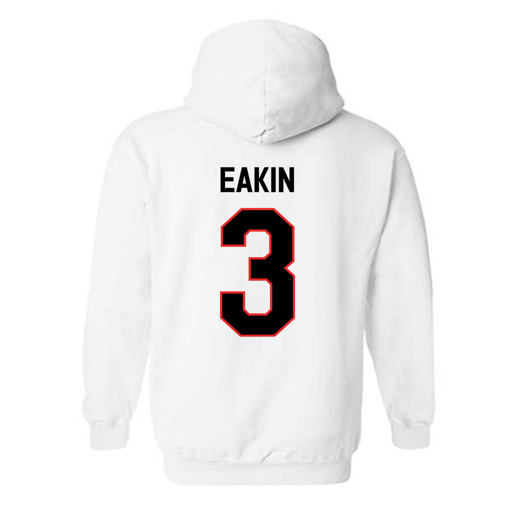 Texas Tech - NCAA Football : Coy Eakin - Classic Shersey Hooded Sweatshirt-1