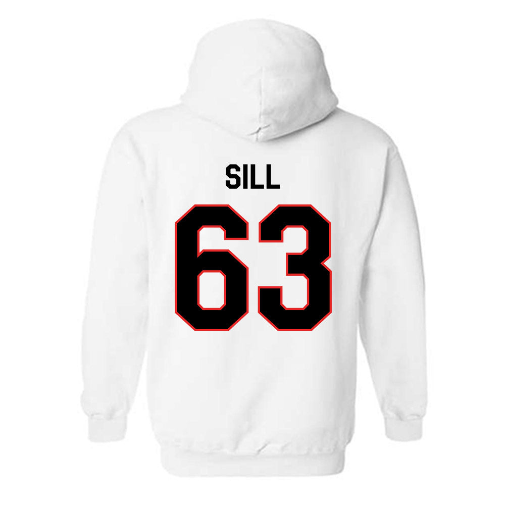 Texas Tech - NCAA Football : Daniel Sill - Classic Shersey Hooded Sweatshirt-1