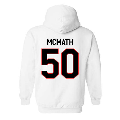 Texas Tech - NCAA Football : Patrick McMath - Classic Shersey Hooded Sweatshirt-1