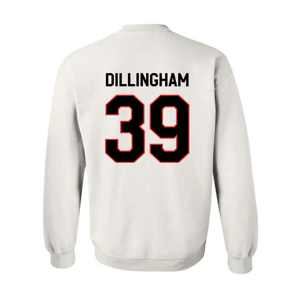 Texas Tech - NCAA Football : Luke Dillingham - Classic Shersey Crewneck Sweatshirt-1