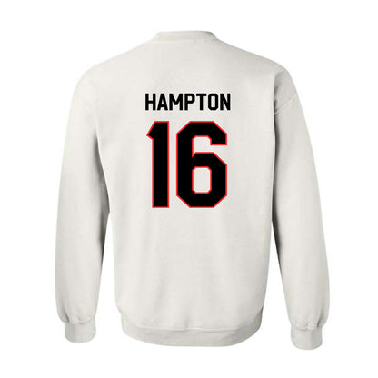 Texas Tech - NCAA Football : Ashton Hampton - Classic Shersey Crewneck Sweatshirt-1