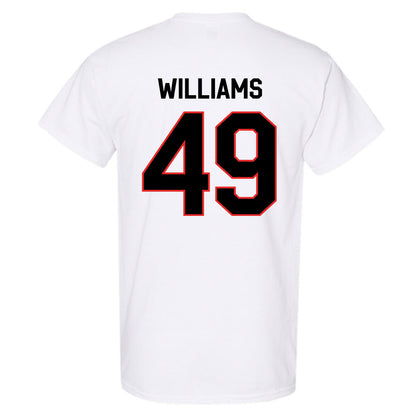 Texas Tech - NCAA Baseball : Carter Williams - Classic Shersey T-Shirt-1