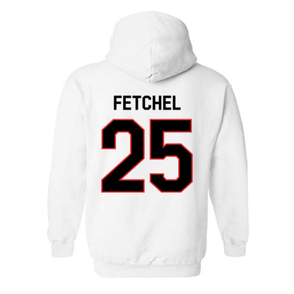 Texas Tech - NCAA Baseball : Zach Fetchel - Classic Shersey Hooded Sweatshirt-1