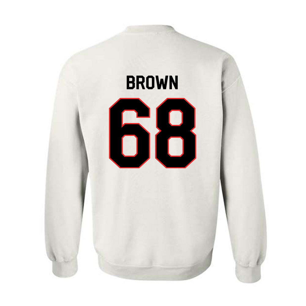 Texas Tech - NCAA Football : Ren Brown - Classic Shersey Crewneck Sweatshirt-1