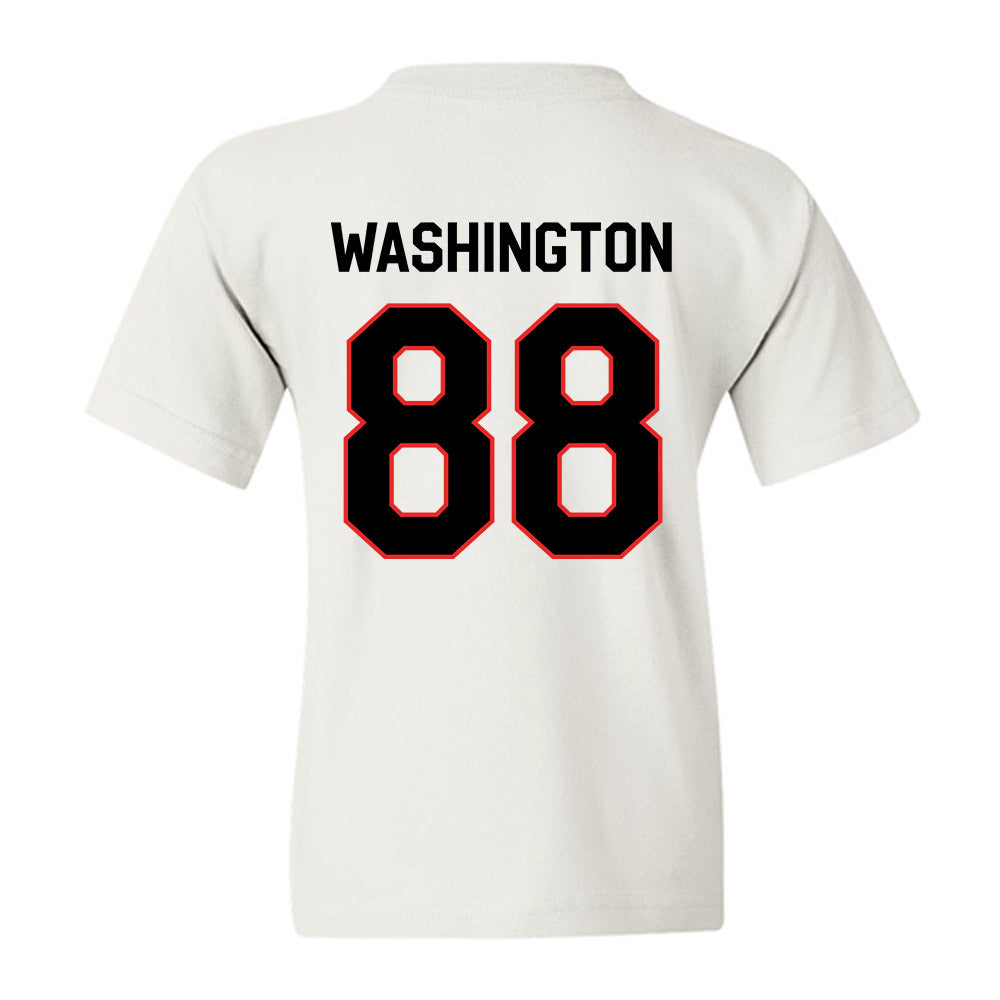 Texas Tech - NCAA Football : Amier Washington - Classic Shersey Youth T-Shirt-1