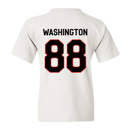 Texas Tech - NCAA Football : Amier Washington - Classic Shersey Youth T-Shirt-1