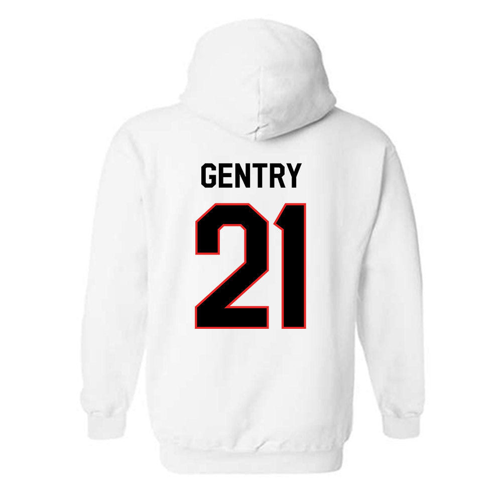 Texas Tech - NCAA Football : Tristian Gentry - Classic Shersey Hooded Sweatshirt-1