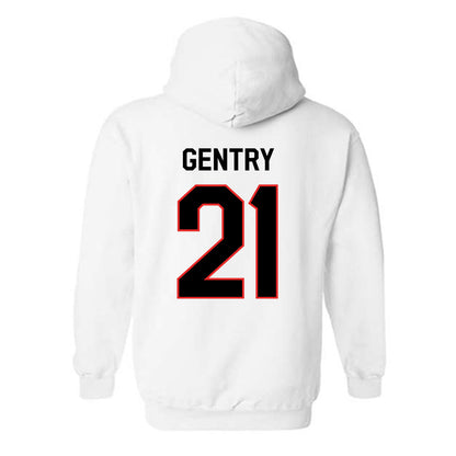Texas Tech - NCAA Football : Tristian Gentry - Classic Shersey Hooded Sweatshirt-1