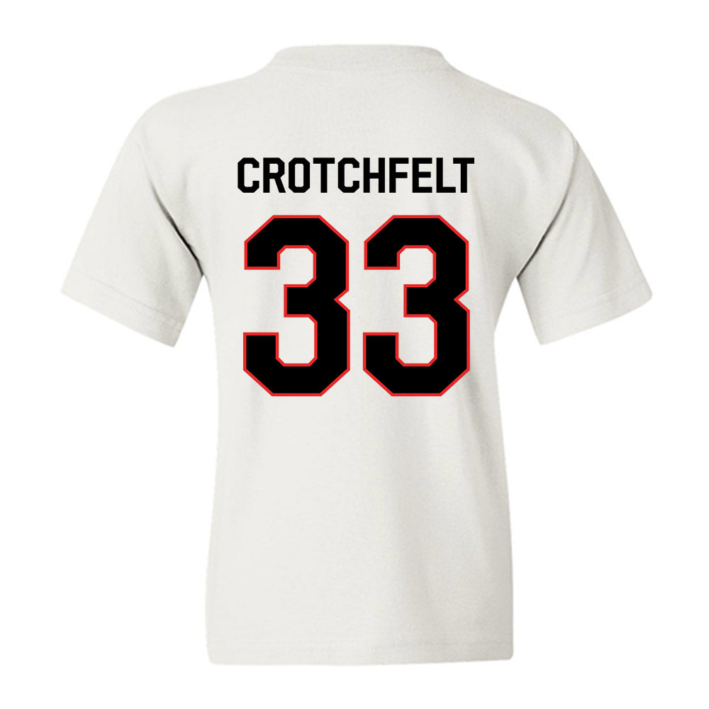 Texas Tech - NCAA Baseball : Zach Crotchfelt - Classic Shersey Youth T-Shirt-1
