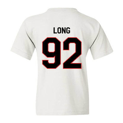 Texas Tech - NCAA Football : Kasen Long - Classic Shersey Youth T-Shirt-1