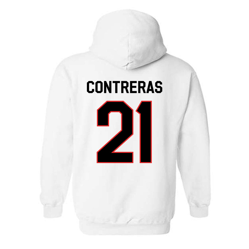 Texas Tech - NCAA Women's Volleyball : Emily Contreras - Classic Shersey Hooded Sweatshirt-1