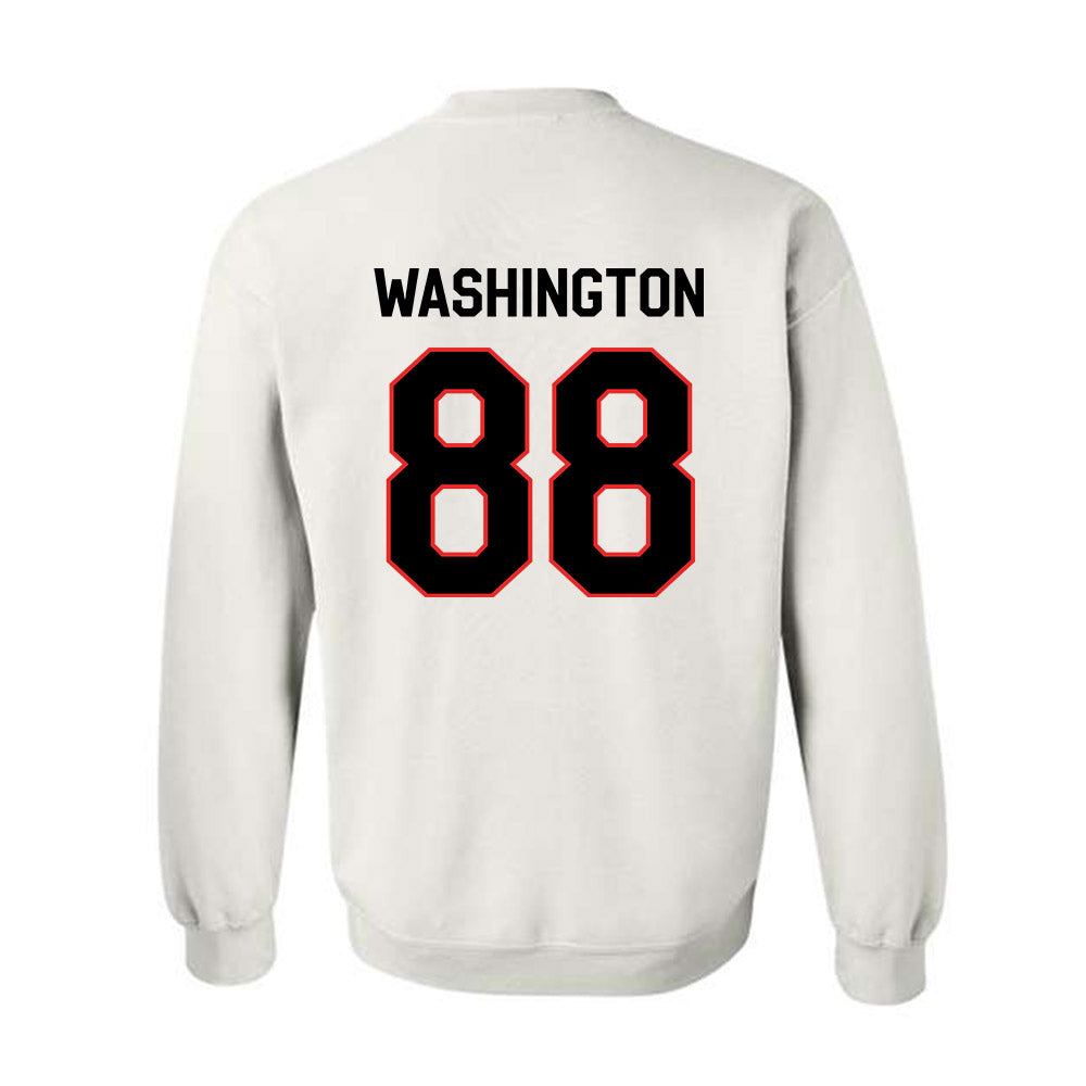 Texas Tech - NCAA Football : Amier Washington - Classic Shersey Crewneck Sweatshirt-1