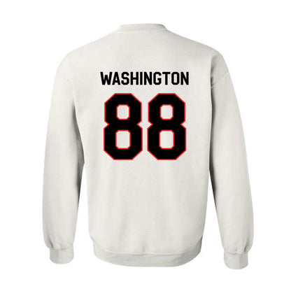 Texas Tech - NCAA Football : Amier Washington - Classic Shersey Crewneck Sweatshirt-1