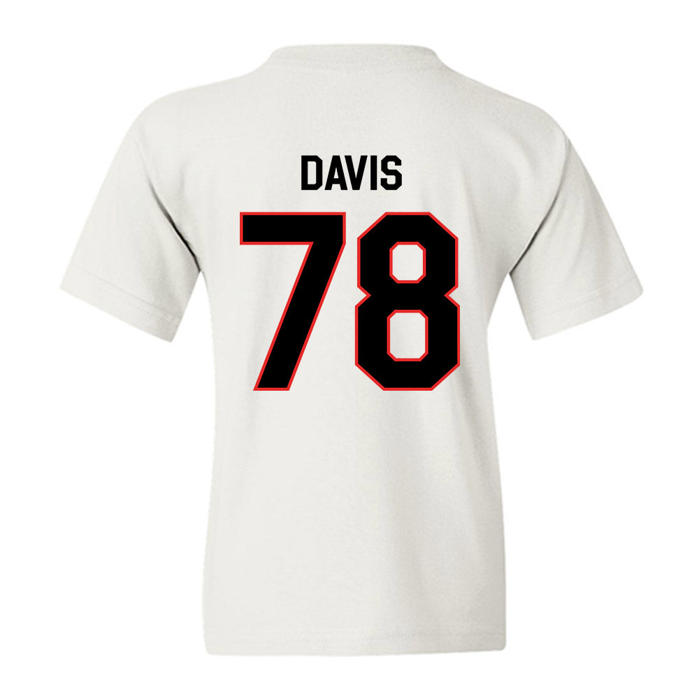 Texas Tech - NCAA Football : Ellis Davis - Classic Shersey Youth T-Shirt-1