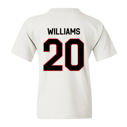 Texas Tech - NCAA Football : J'koby Williams - Classic Shersey Youth T-Shirt-1