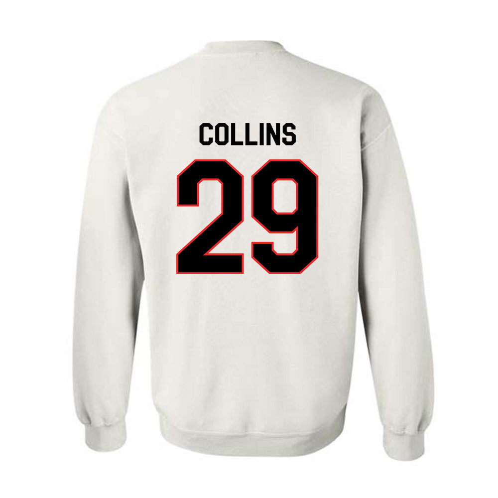 Texas Tech - NCAA Football : Chief Collins - Classic Shersey Crewneck Sweatshirt-1