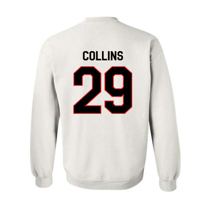 Texas Tech - NCAA Football : Chief Collins - Classic Shersey Crewneck Sweatshirt-1